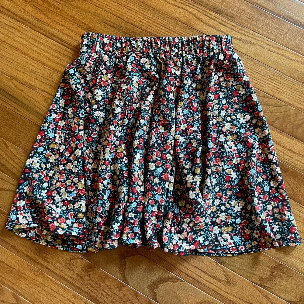 FLORAL SKIRT